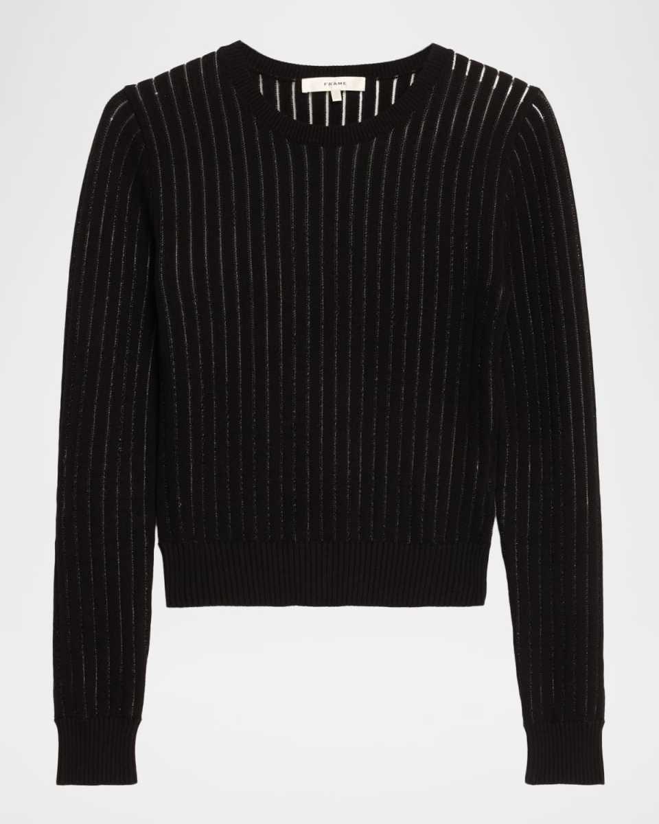 The Sheer Stripe Sweater